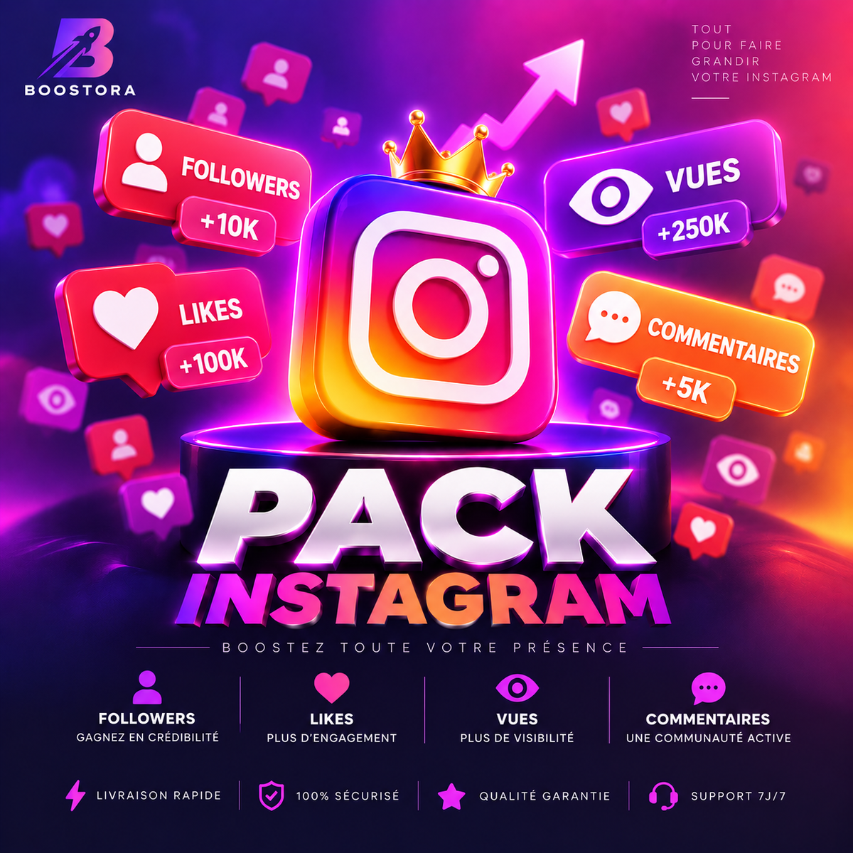 Pack Instagram