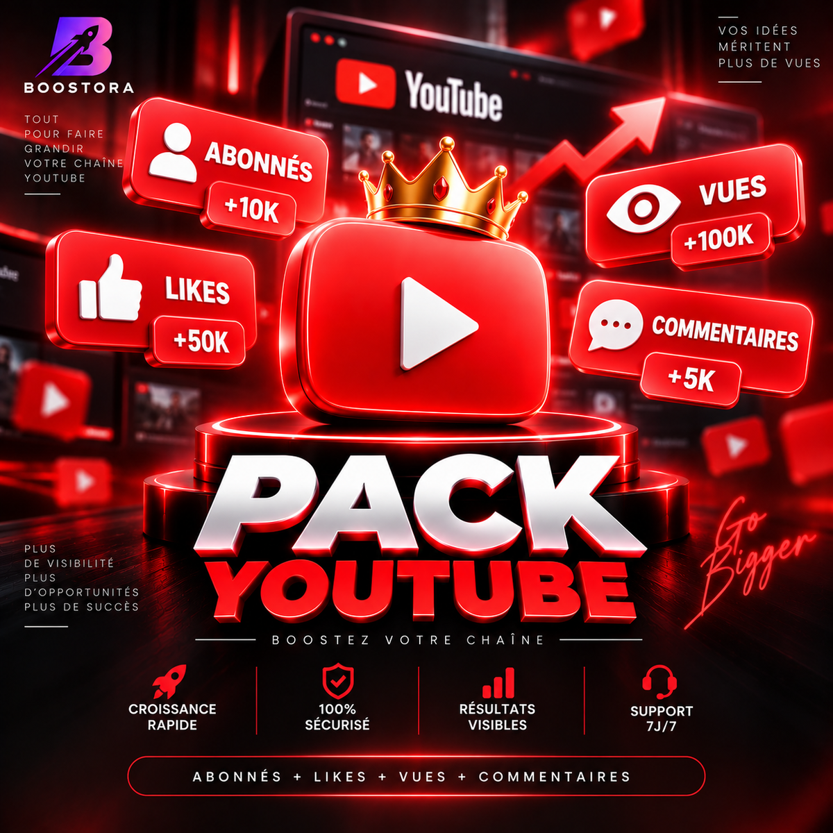 Pack YouTube