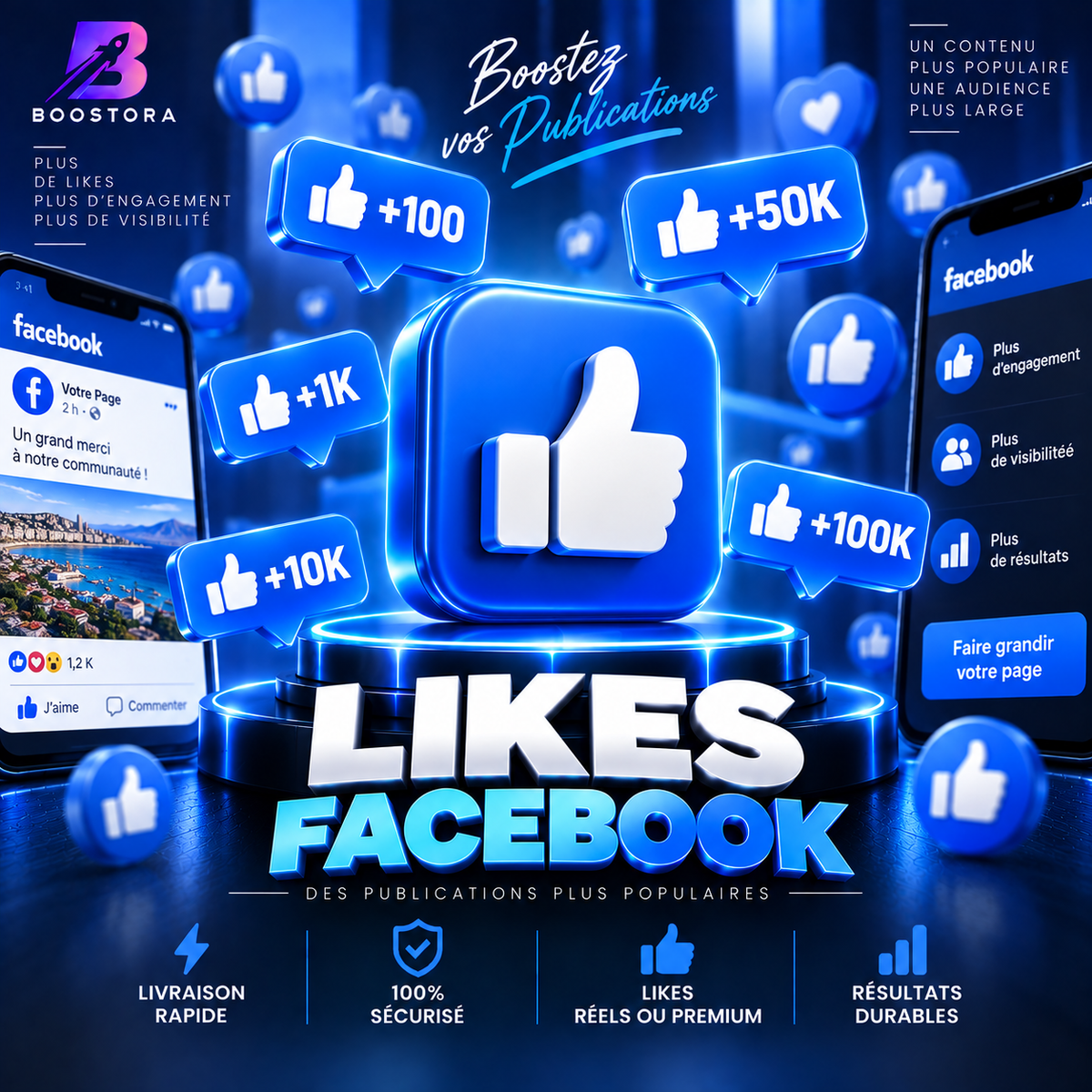 Likes Facebook