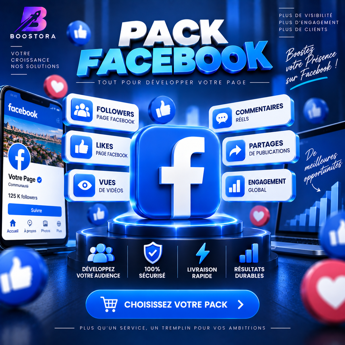 Pack Facebook