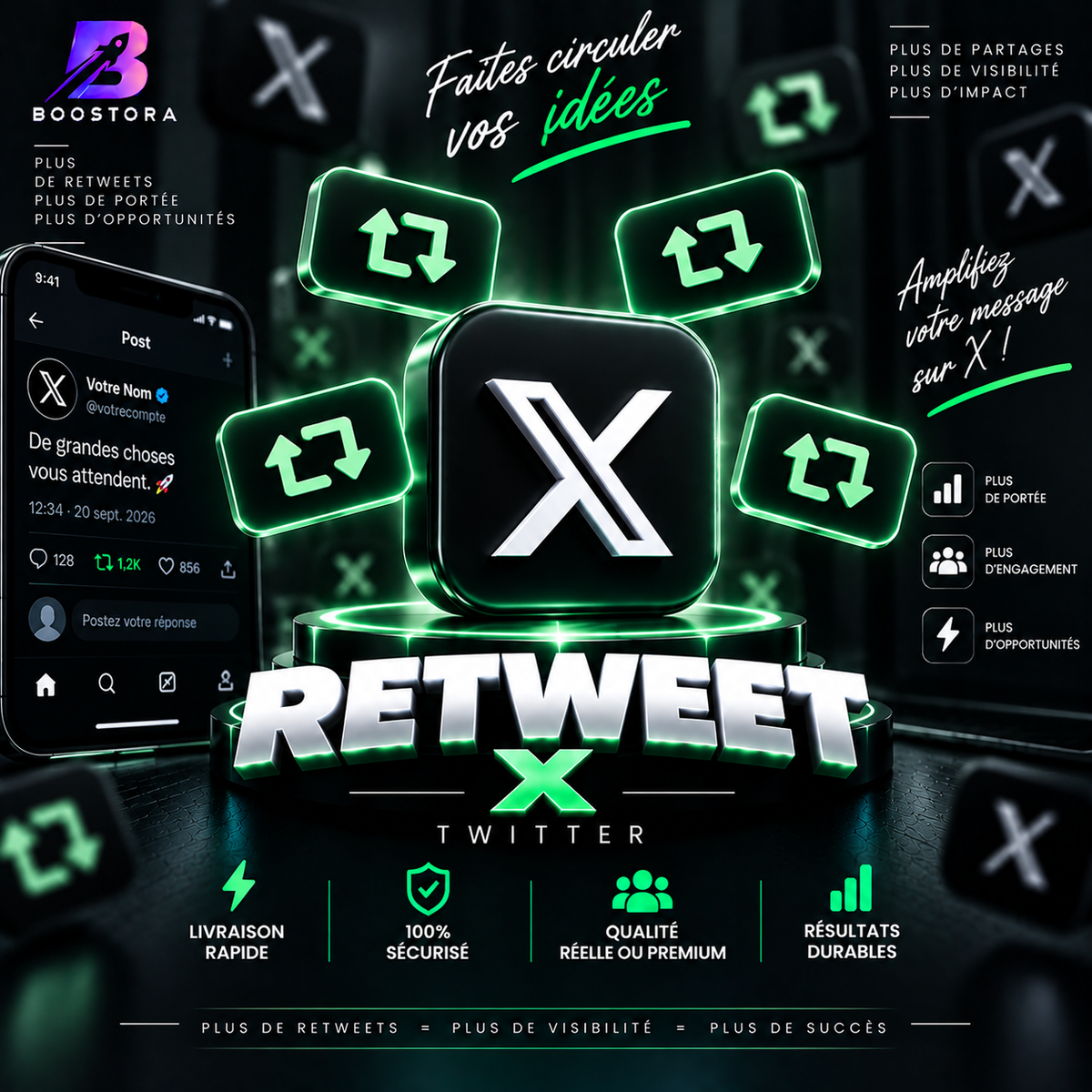 Retweet X (Twitter)