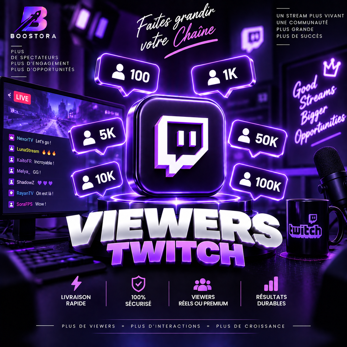 Viewers Twitch (LIVE)