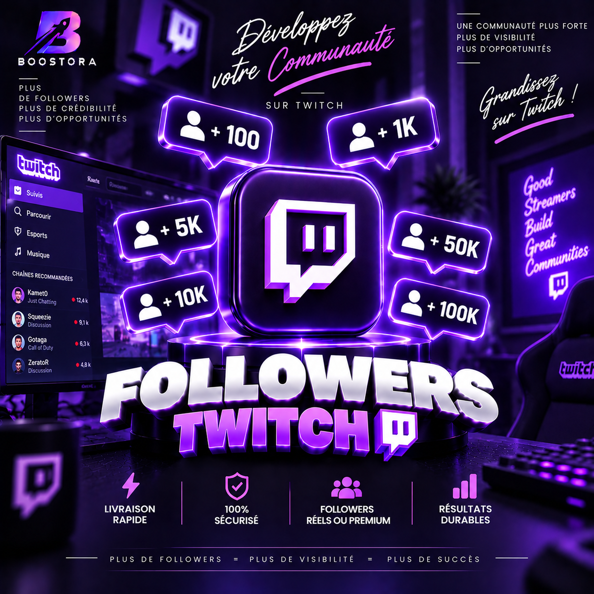 Followers Twitch